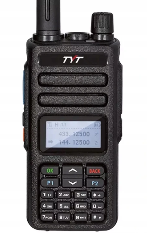 Radiotelefon TYT MD-750 DMR VHF UHF Dual Band z programatorem USB