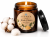 Świeca sojowa Białe Piżmo 150 ml w eleganckim brązowym szkle