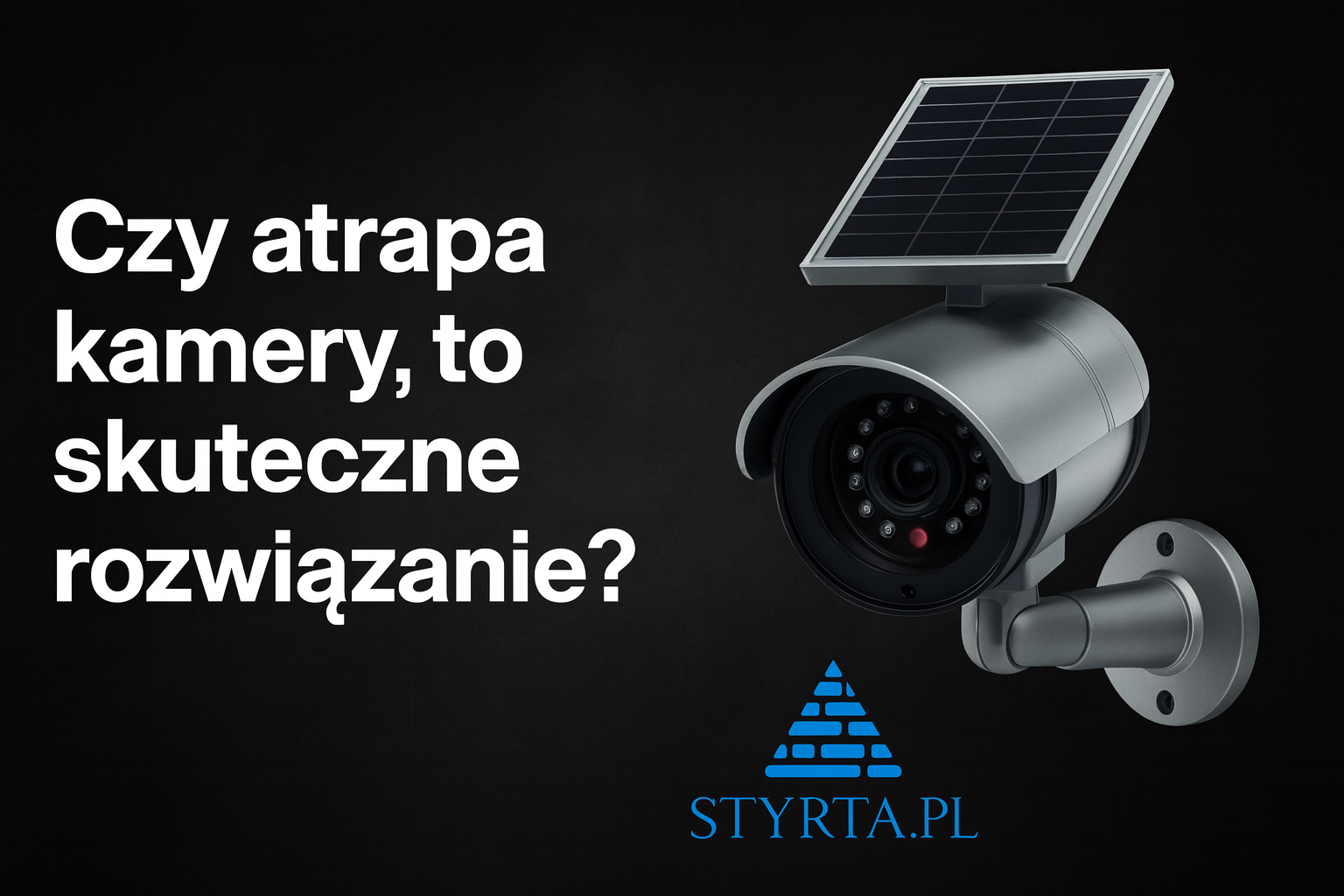 Czy atrapa kamery, to skuteczne rozwiązanie?