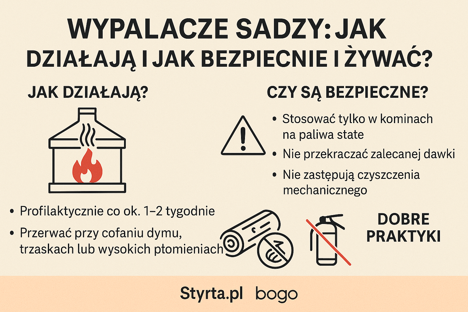 Wypalacze sadzy: jak działają i jak bezpiecznie ich używać?